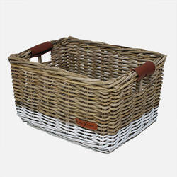 Panier-caisse L gris avec fond blanc