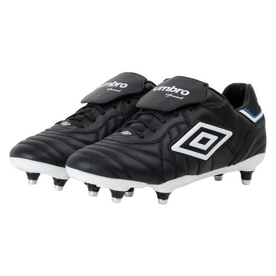 Chaussures De Foot SPECIALI ETERNAL TEAM SG Homme (Noir / Blanc / Bleu Roi)