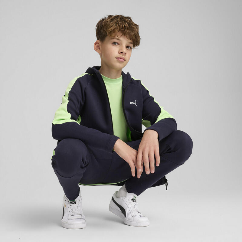 Manșoane de compresie alergare copii Evostripe PUMA New Navy Blue