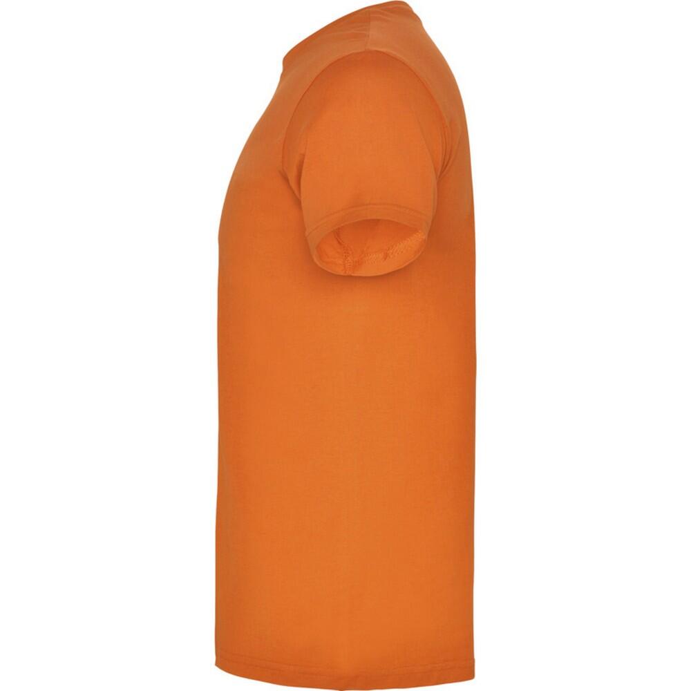 Camiseta Beagle de Manga Corta para Niños/Niñas Naranja 3/3