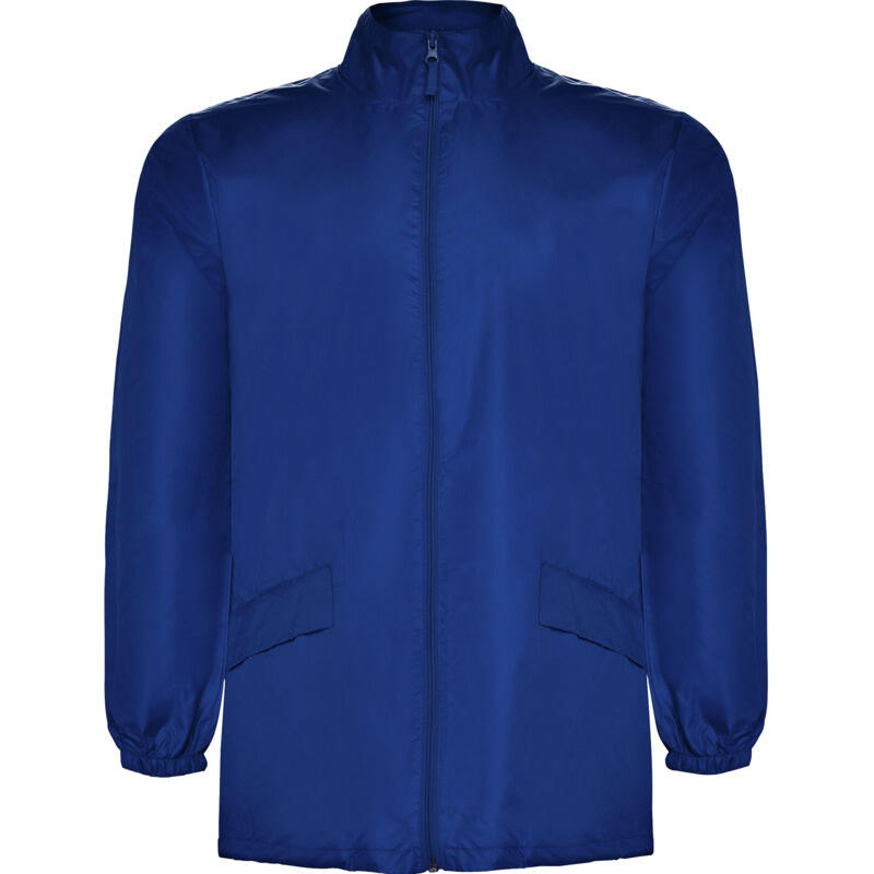 Chaqueta Impermeable Escocia de Ligero para Adultos Unisex Azul Real