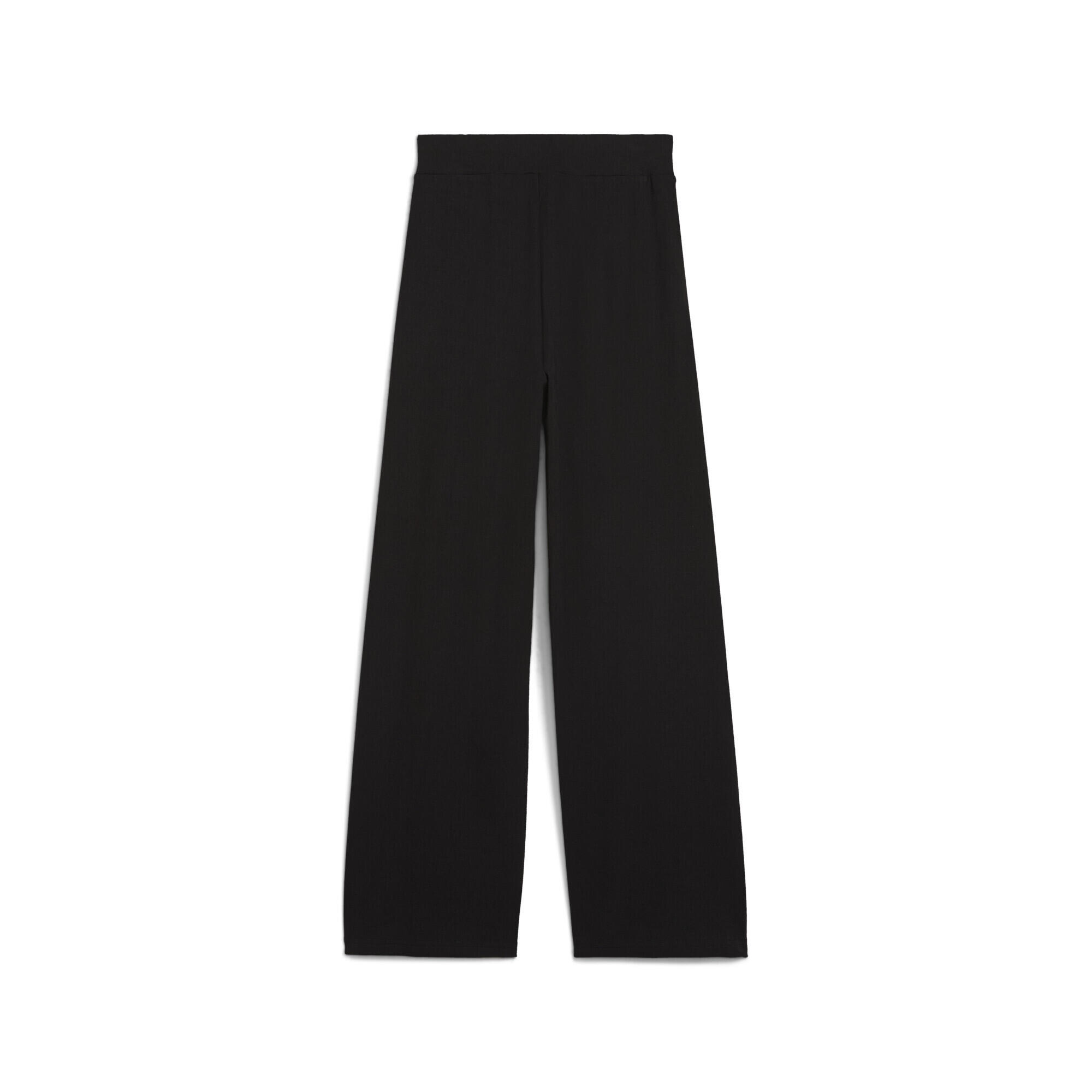 Leggings a vita alta con logo ESS N. 1 da donna PUMA Black 6/7