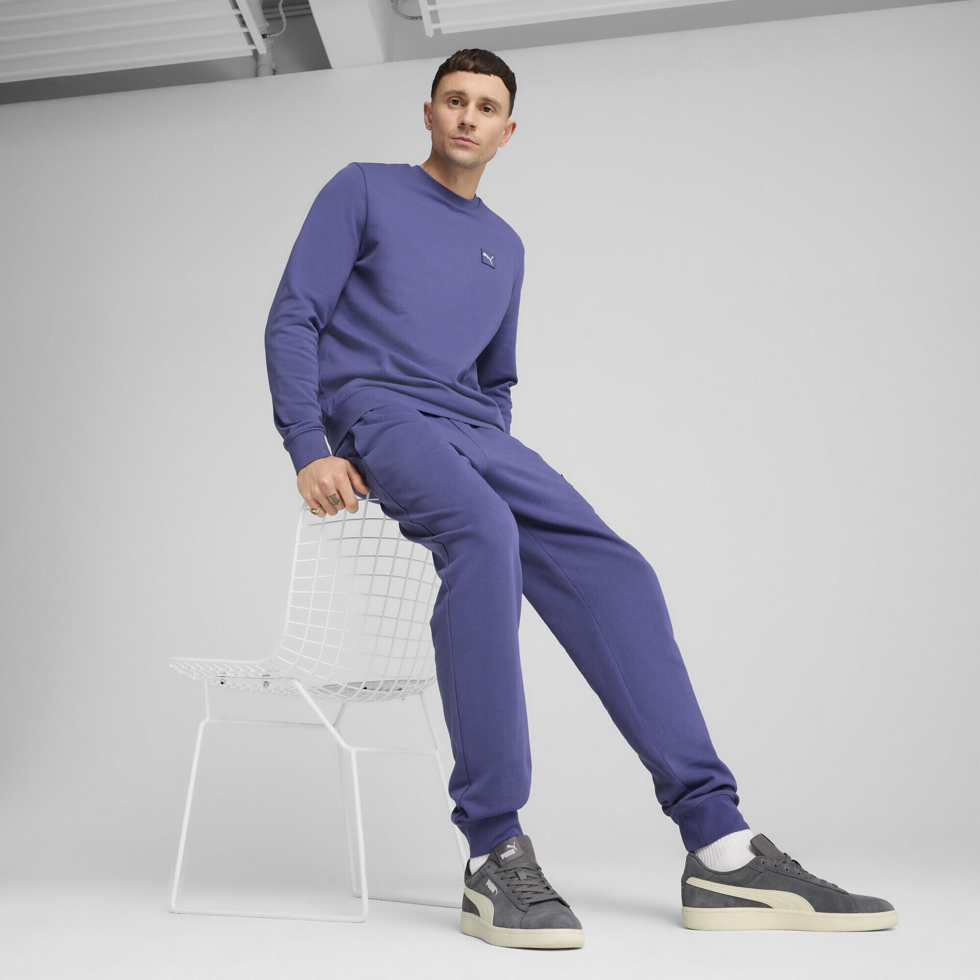 Pantalon Essentials Elevated Homme PUMA Blue Crystal 4/7
