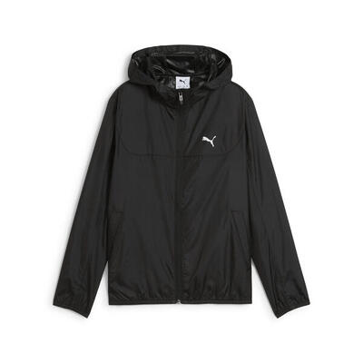 Essentials regular windjack voor jongeren puma black