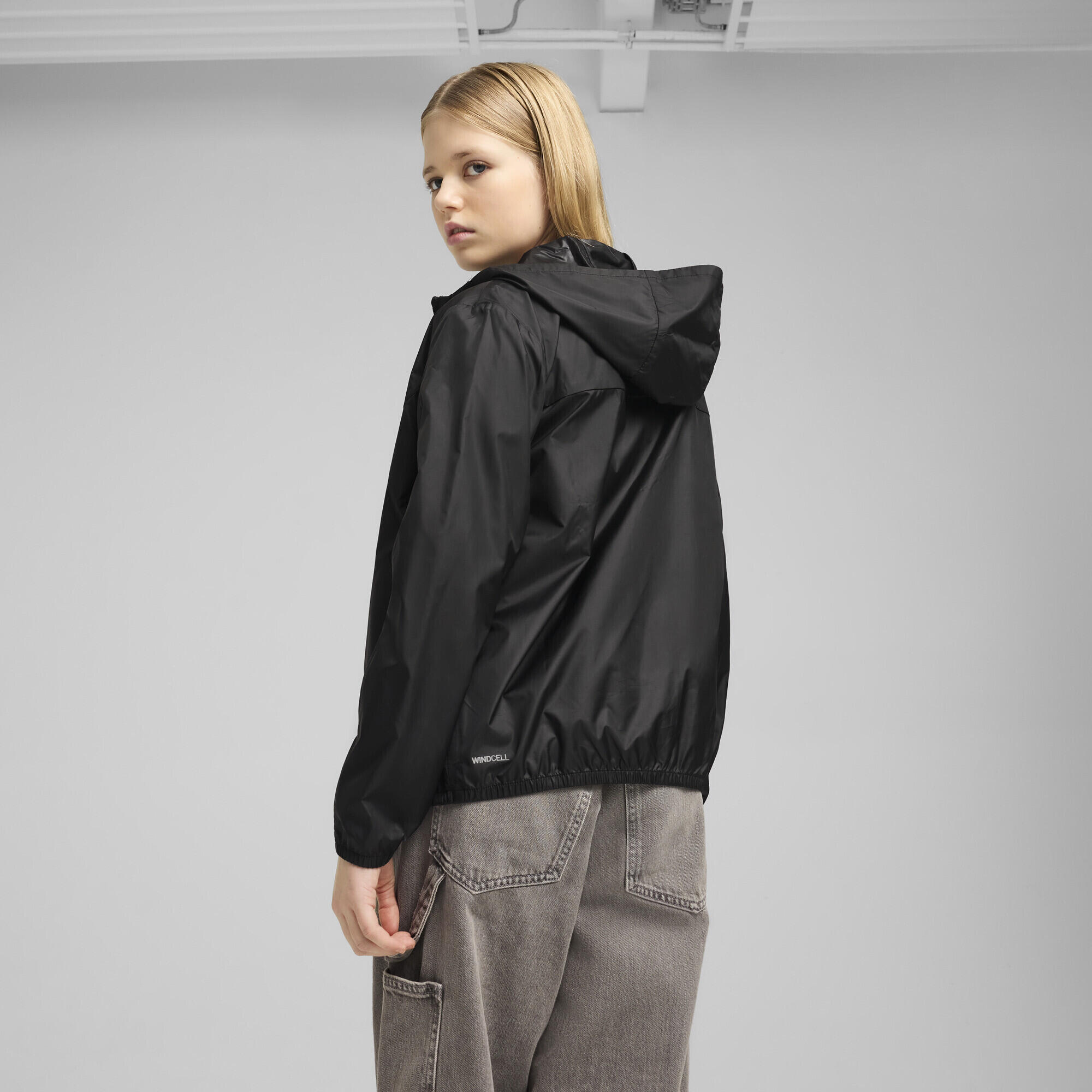 Essentials Regular windjack voor jongeren PUMA Black 5/7