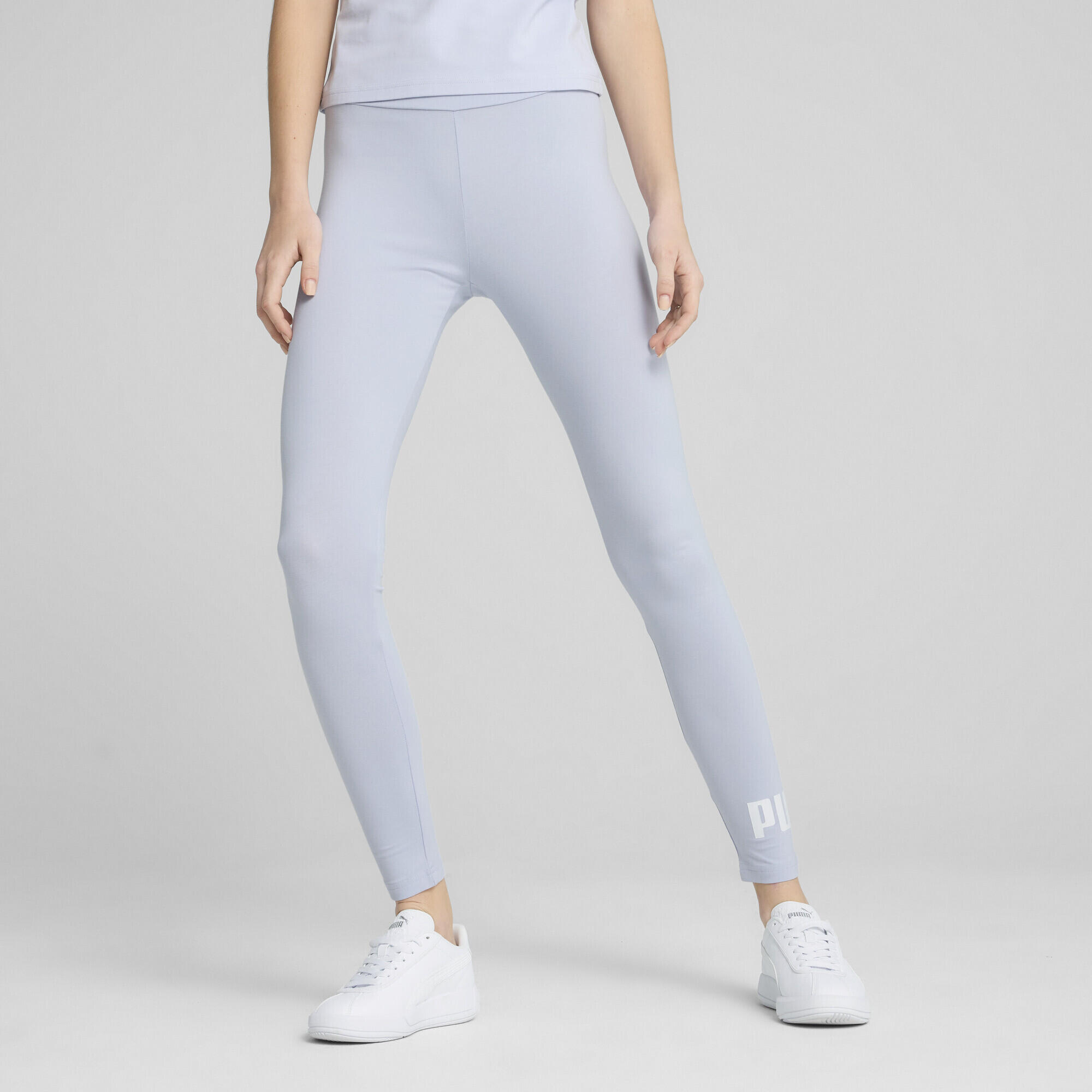 ESS No. 1 Logo Leggings Damen PUMA Cool Weather Blue 4/7