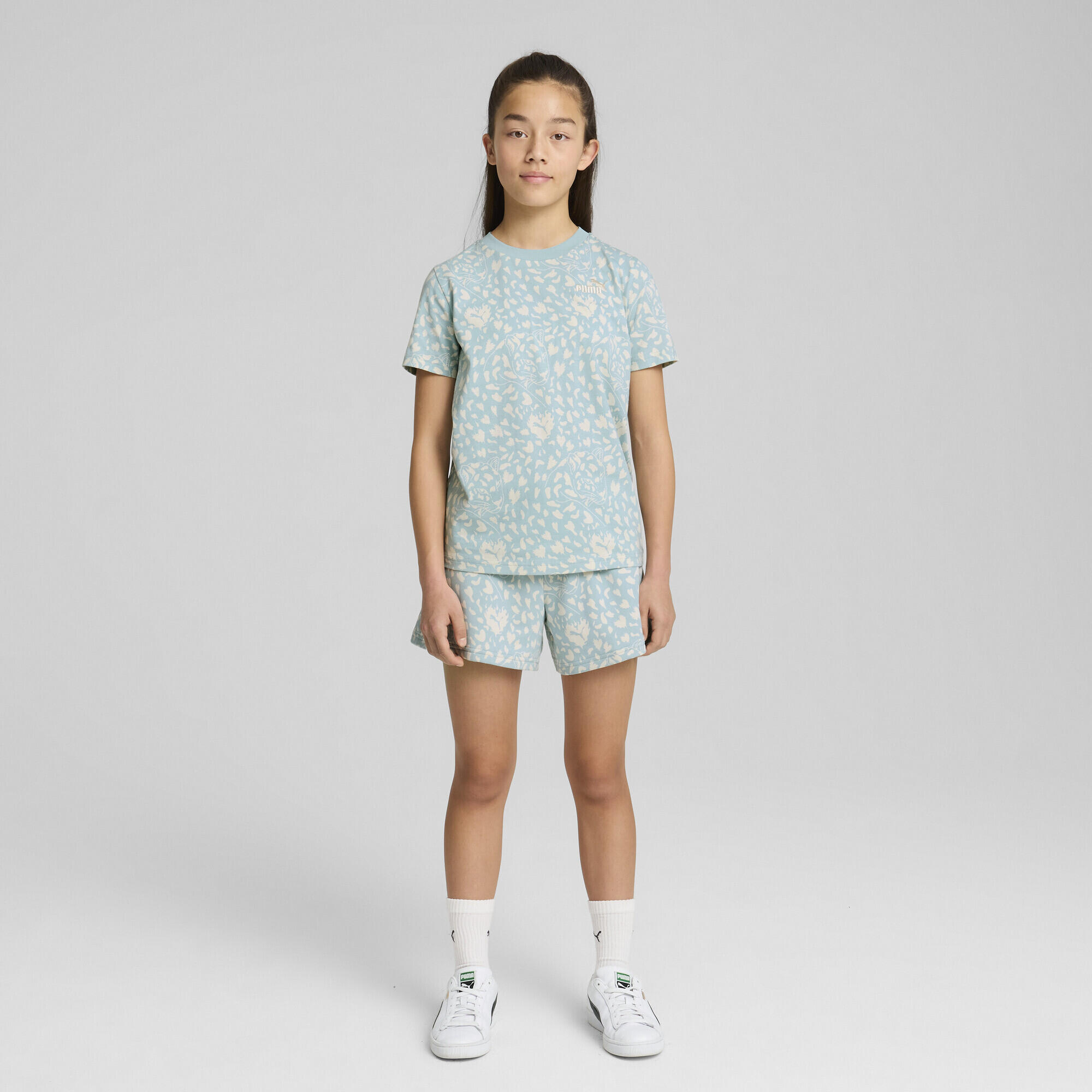Short taille haute Flaming Love Enfant et Adolescent PUMA Modern Mint Green 5/7