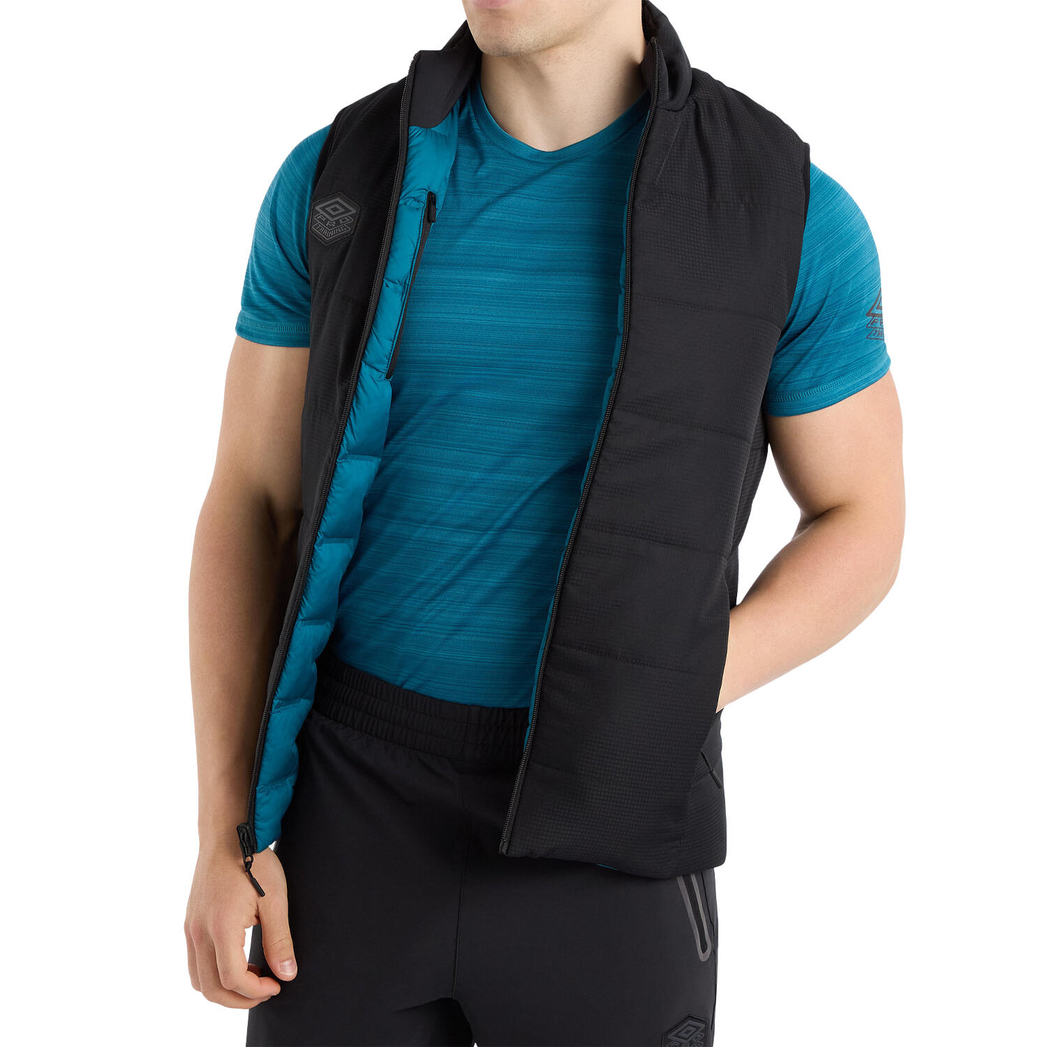 "Pro Training Elite" Weste Hybrid für Herren Korsar/Schwarz 2/4