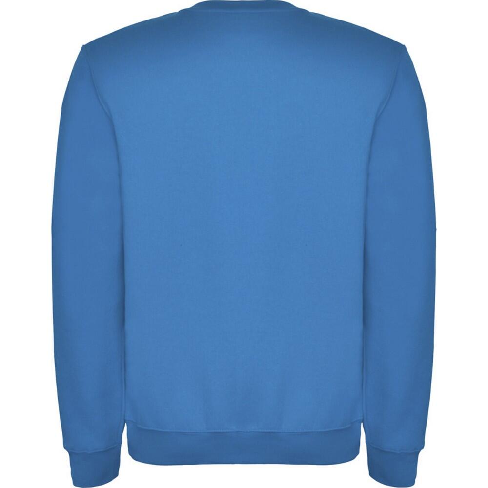 Unisex Clasica Crew Hals Sweatshirt voor volwassenen (Oceaan Blauw) 2/4