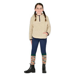 Sweatshirt équitation enfant Dublin Talia Teddy