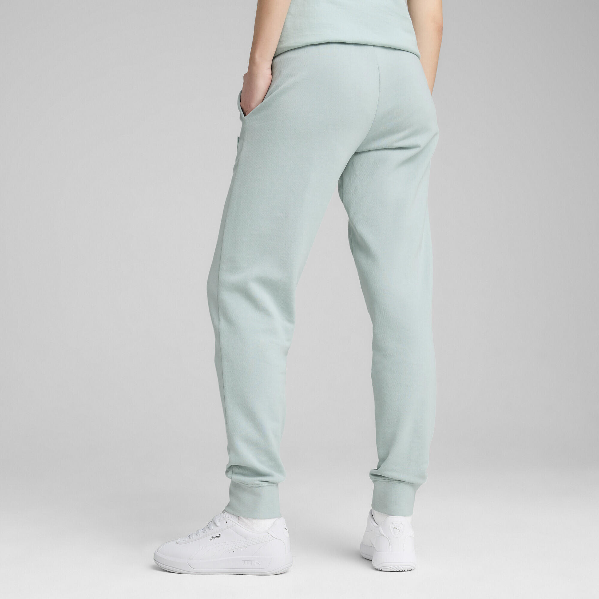 Pantalon de survêtement ESS ELEVATED Femme PUMA Modern Mint Green 3/7
