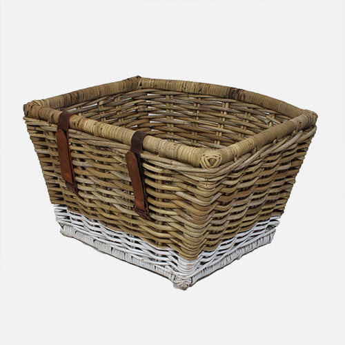 Cesta de Barriga Gris con Base Blanca 2/2
