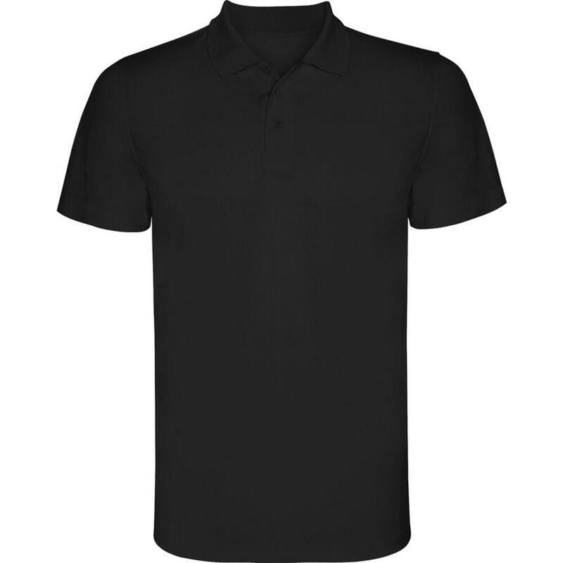 Kinder/Kinder Monzha Poloshirt (Massief zwart)