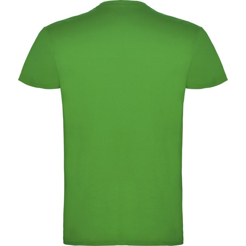 Camiseta Beagle de Manga Corta para Niños/Niñas Verde Césped 2/3