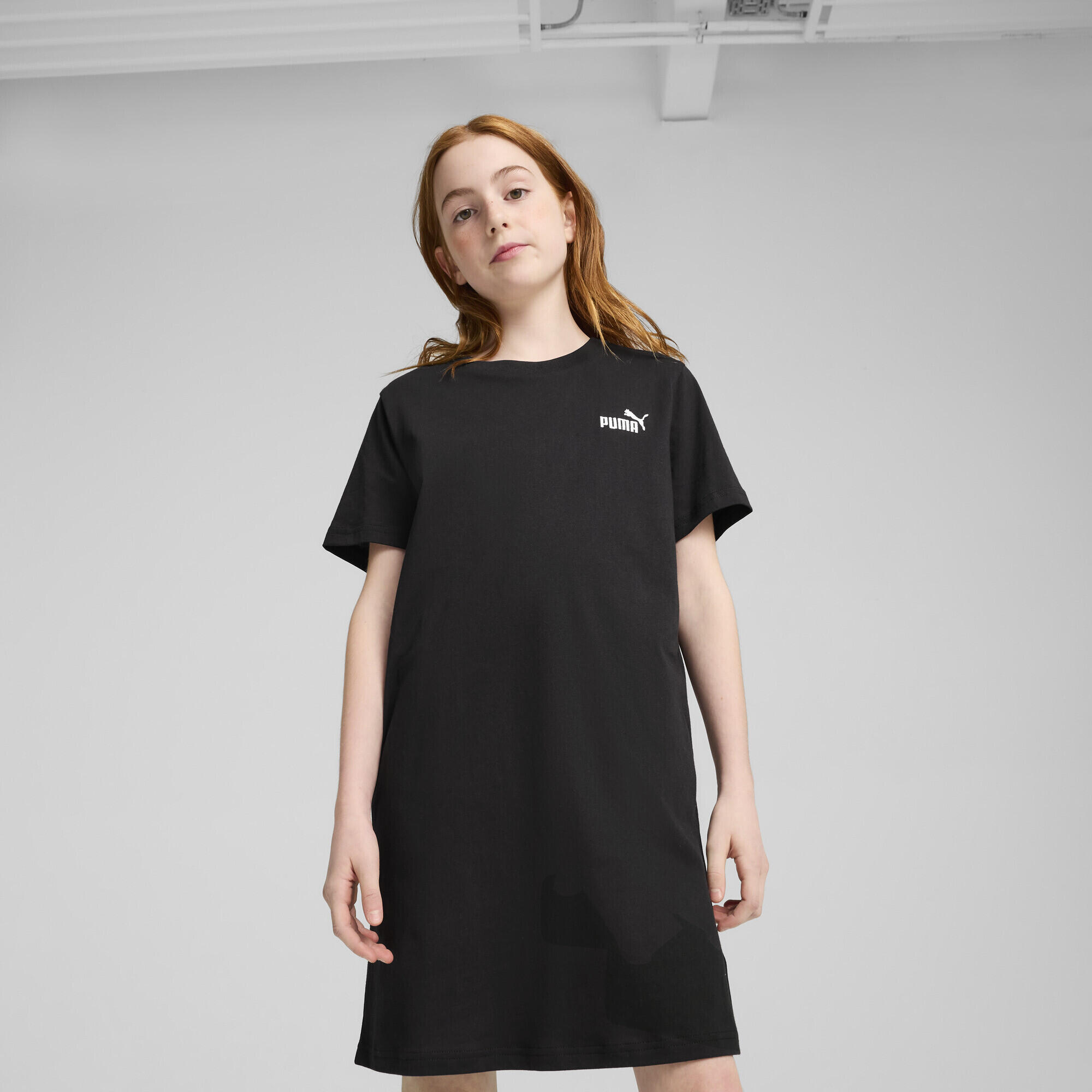 Essentials No. 1-logo jurk met korte mouwen voor jongeren Small PUMA 2/7