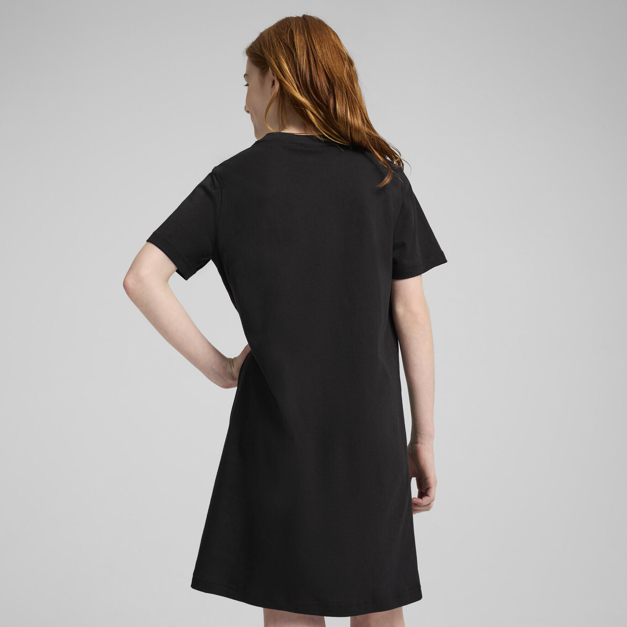 Essentials No. 1-logo jurk met korte mouwen voor jongeren Small PUMA 3/7