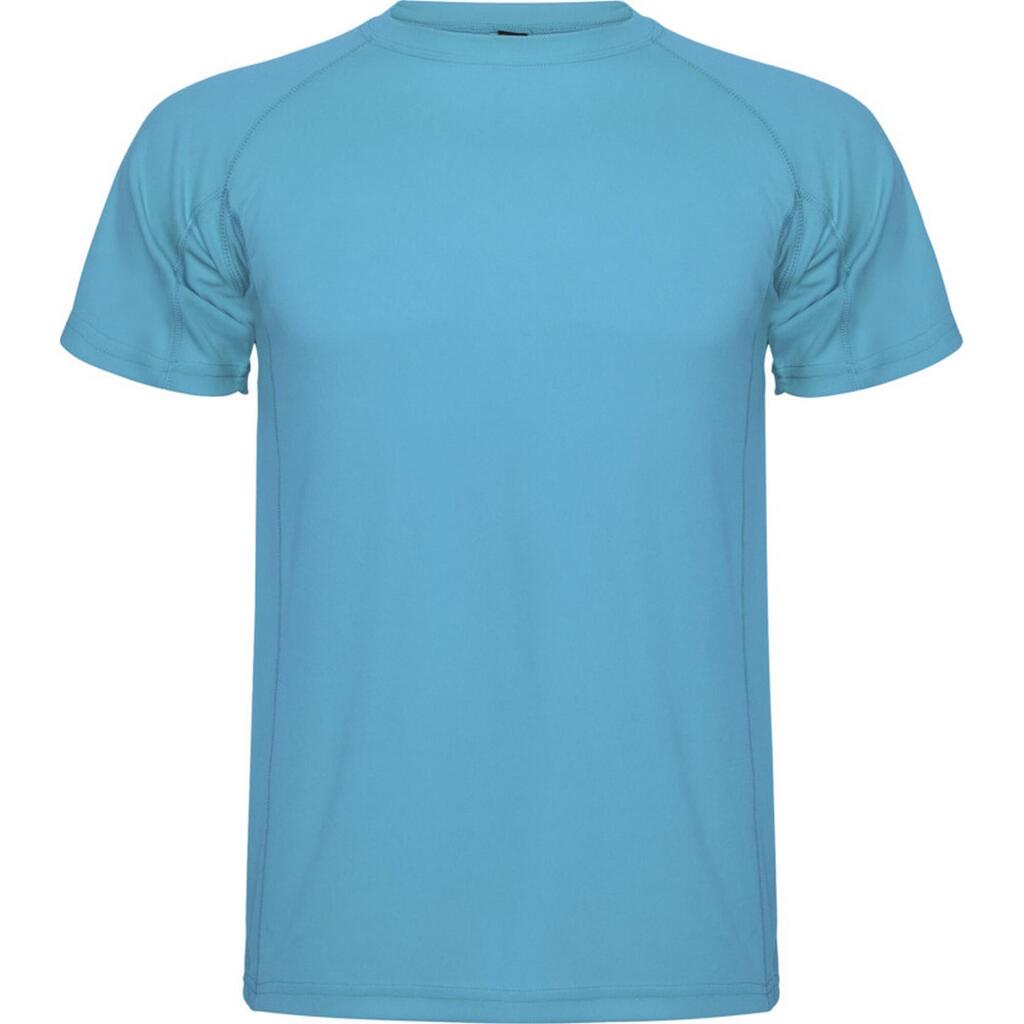 Childrens/Kids Montecarlo Sports TShirt (Turquoise)