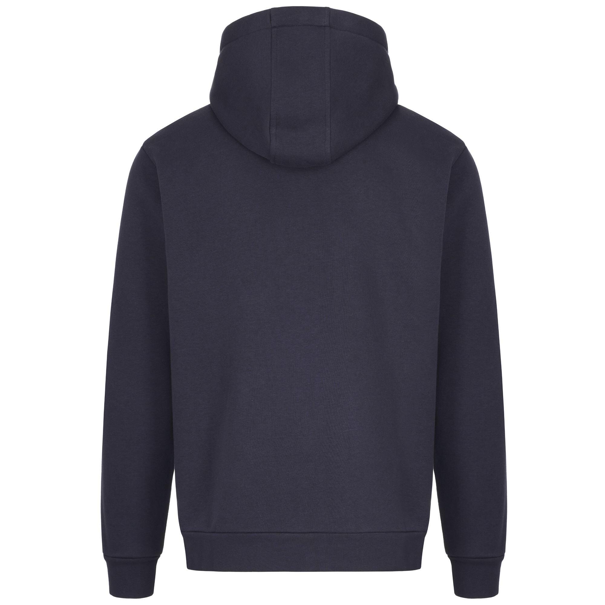 Felpa da uomo in cotone grigio da sportivo 3/5