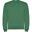 Camisola de gola redonda unissexo Clasica para adultos Kelly Green