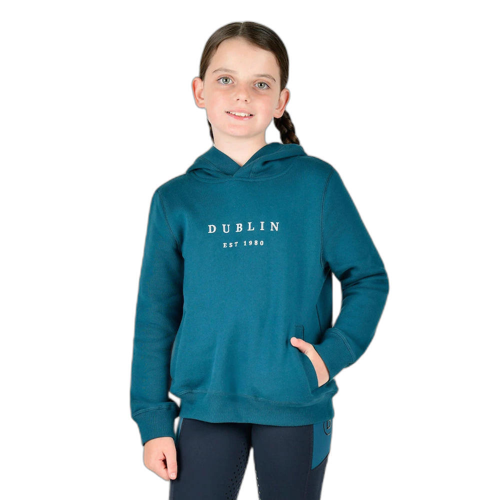 DUBLIN Paardrij-sweatshirt voor kinderen Dublin Lilah Lurex