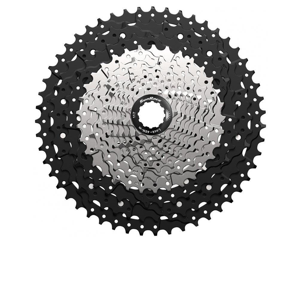 Cassetta per mountain bike compatibile Shimano-sram Sunrace MZ603 12 v 11-51 T 2/2