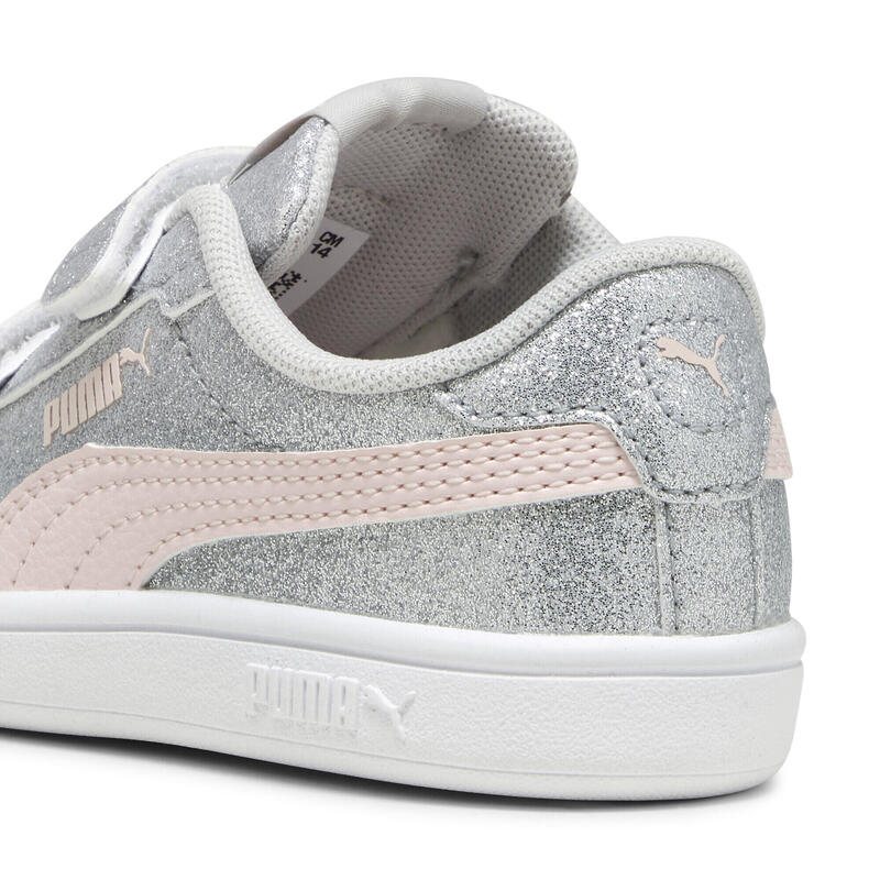 Cizme alergare copii Smash 3.0 Glitz Glam roz PUMA