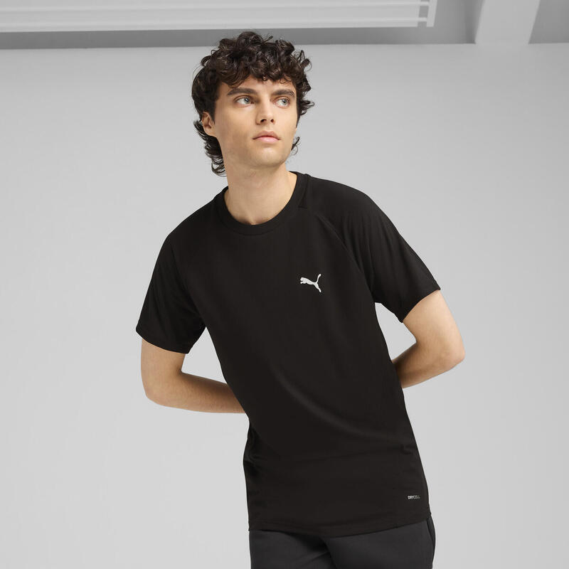 Męska koszulka EVOSTRIPE PUMA Black