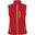 Aquecedor corporal Nevada Softshell Unissexo para adultos Vermelho