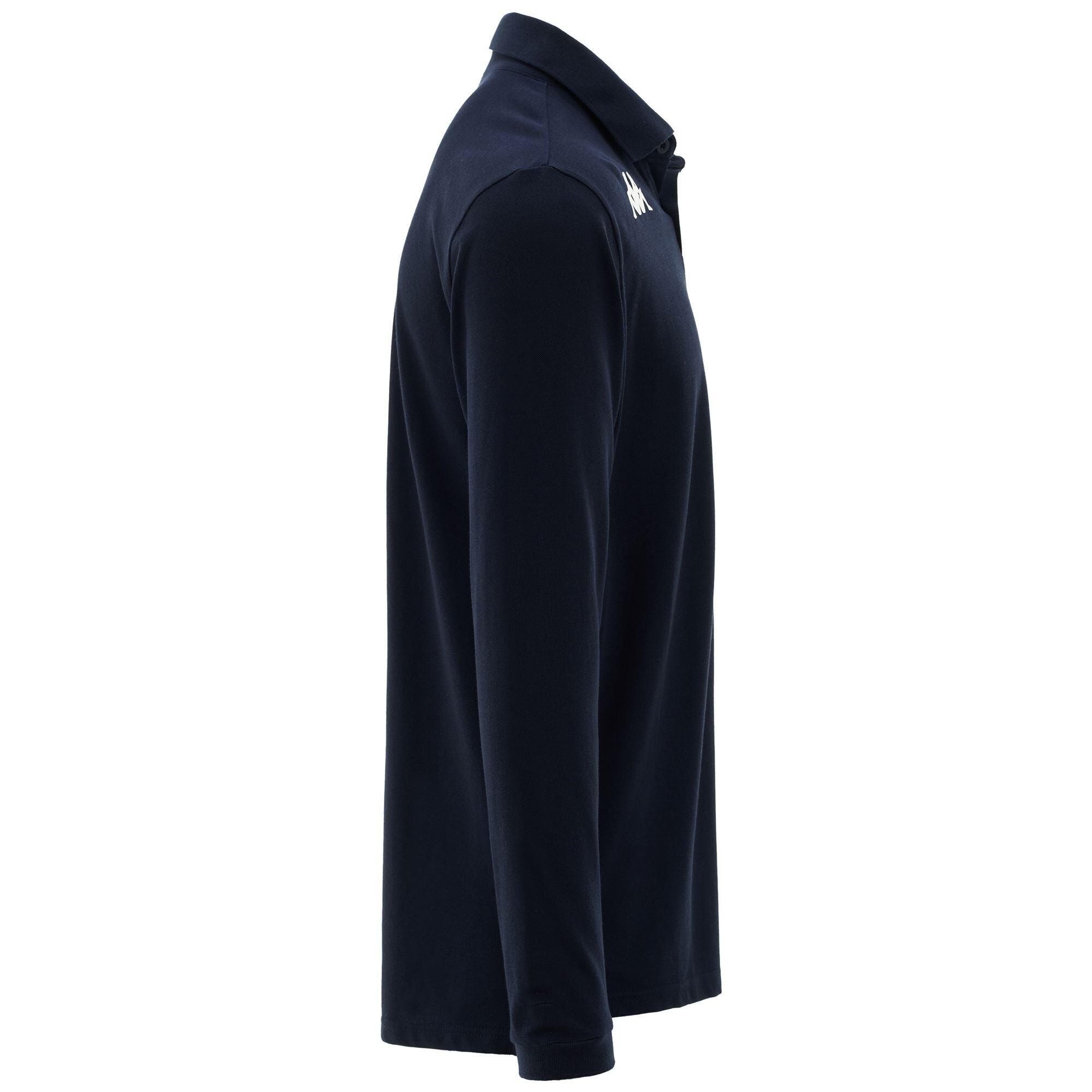 Polo da uomo donna in cotone blu da golf 2/5