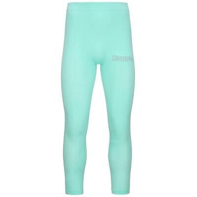 Scaldamuscoli lungo da uomo donna in poliammide rosso da calcio