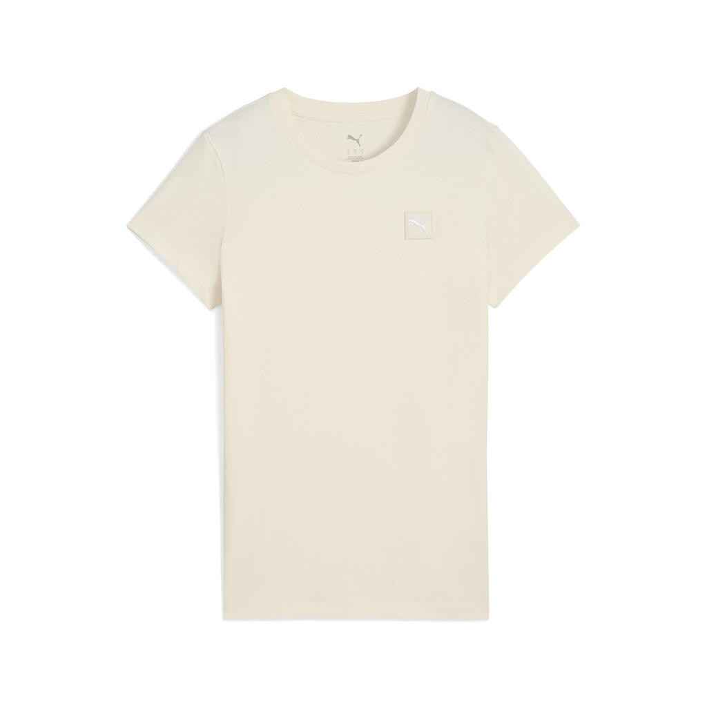 Womens/Ladies ESS Elevated TShirt (Beige)