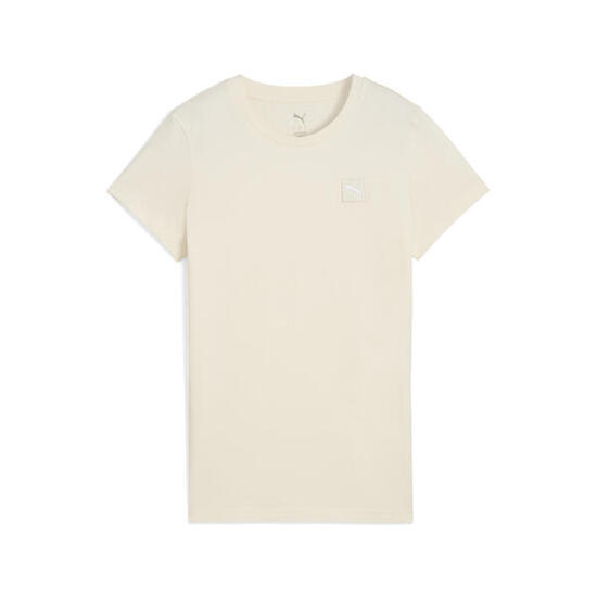 T-shirt ESS ELEVATED da donna PUMA Rose Quartz Pink