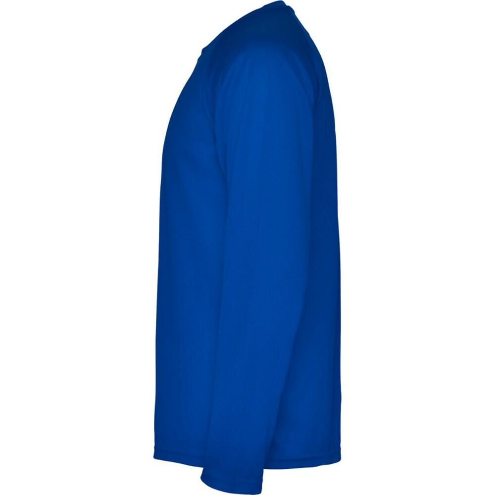 Childrens/Kids Montecarlo LongSleeved Sports TShirt (Blue) 4/4