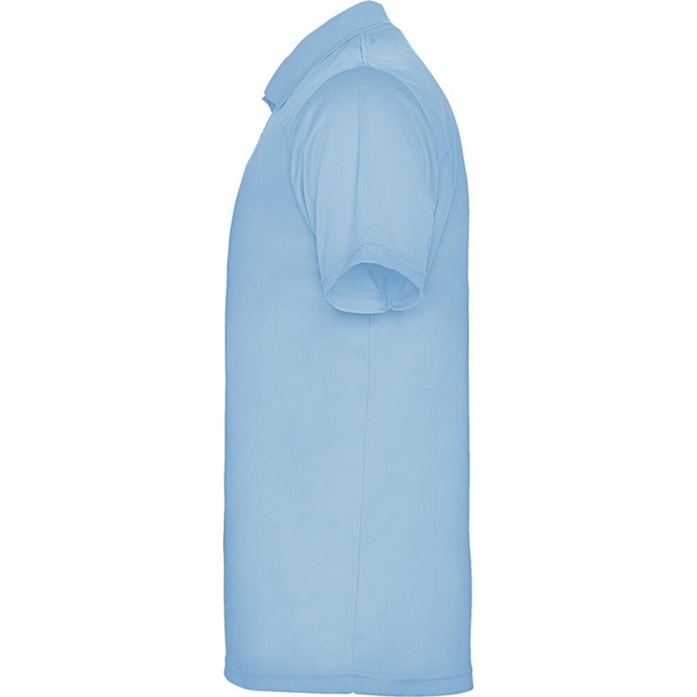 Maglietta Polo Bambini Roly Monzha Azzurro 3/4