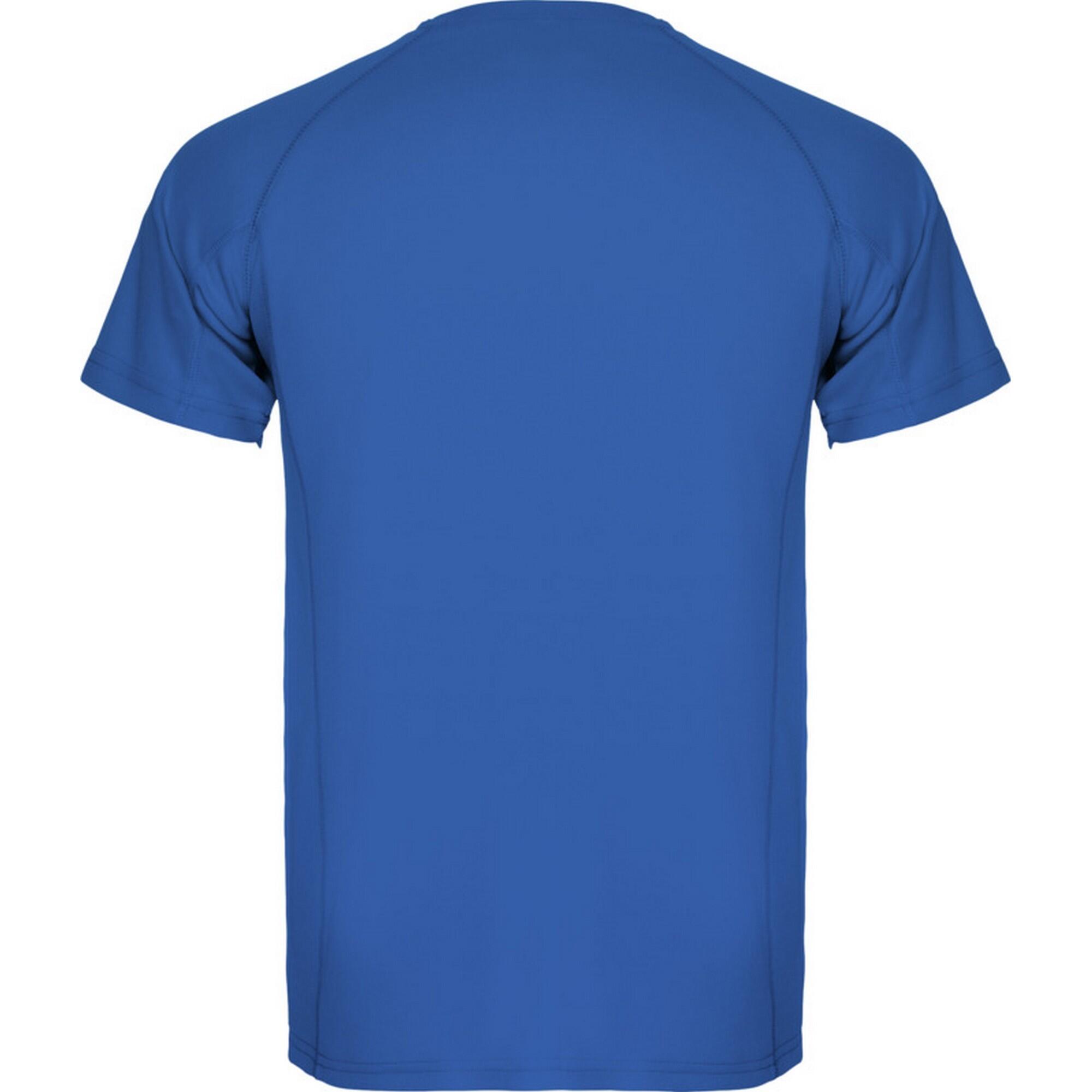 Maglietta Sportiva Bambini Roly Montecarlo Blu Reale 2/3