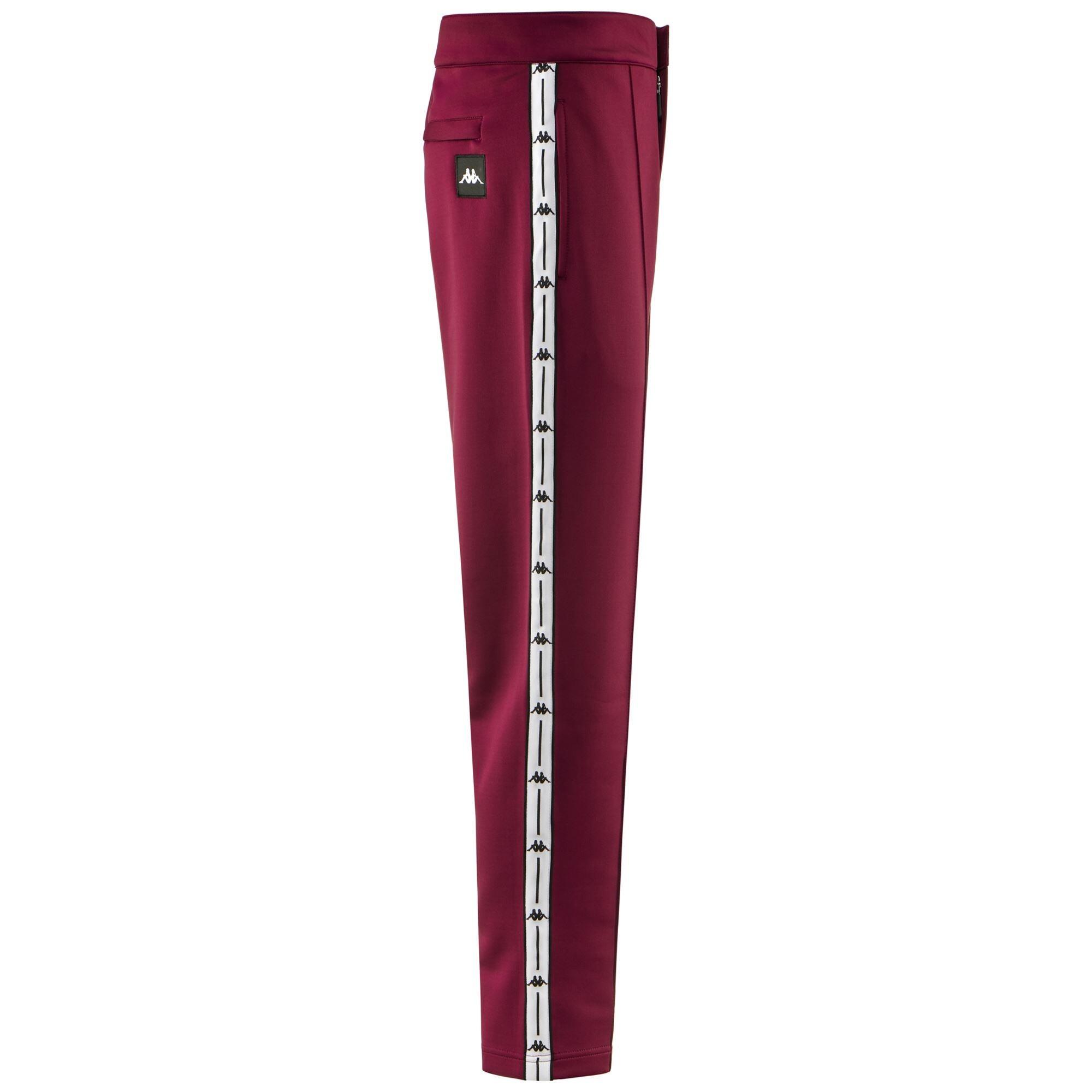 Pantaloni tuta da uomo in poliestere viola da sport street 2/4