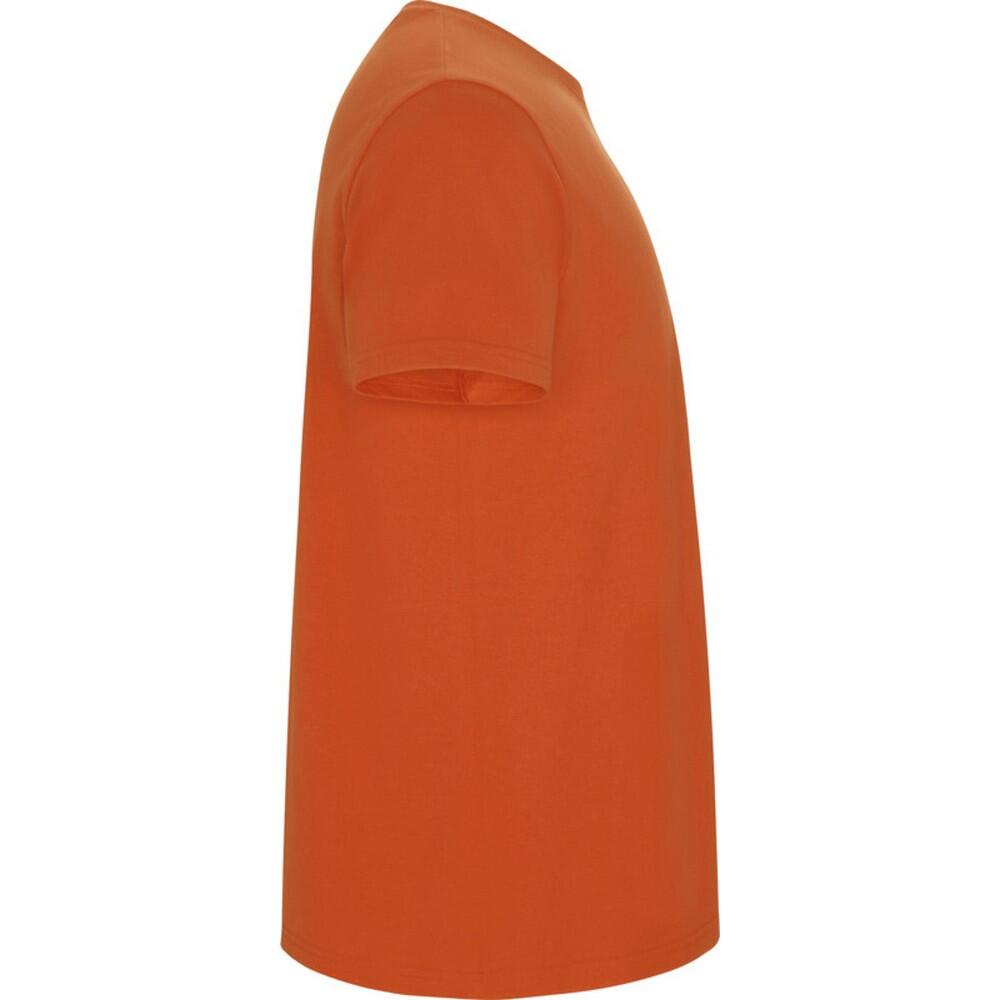Childrens/Kids Stafford ShortSleeved TShirt (Orange) 3/4