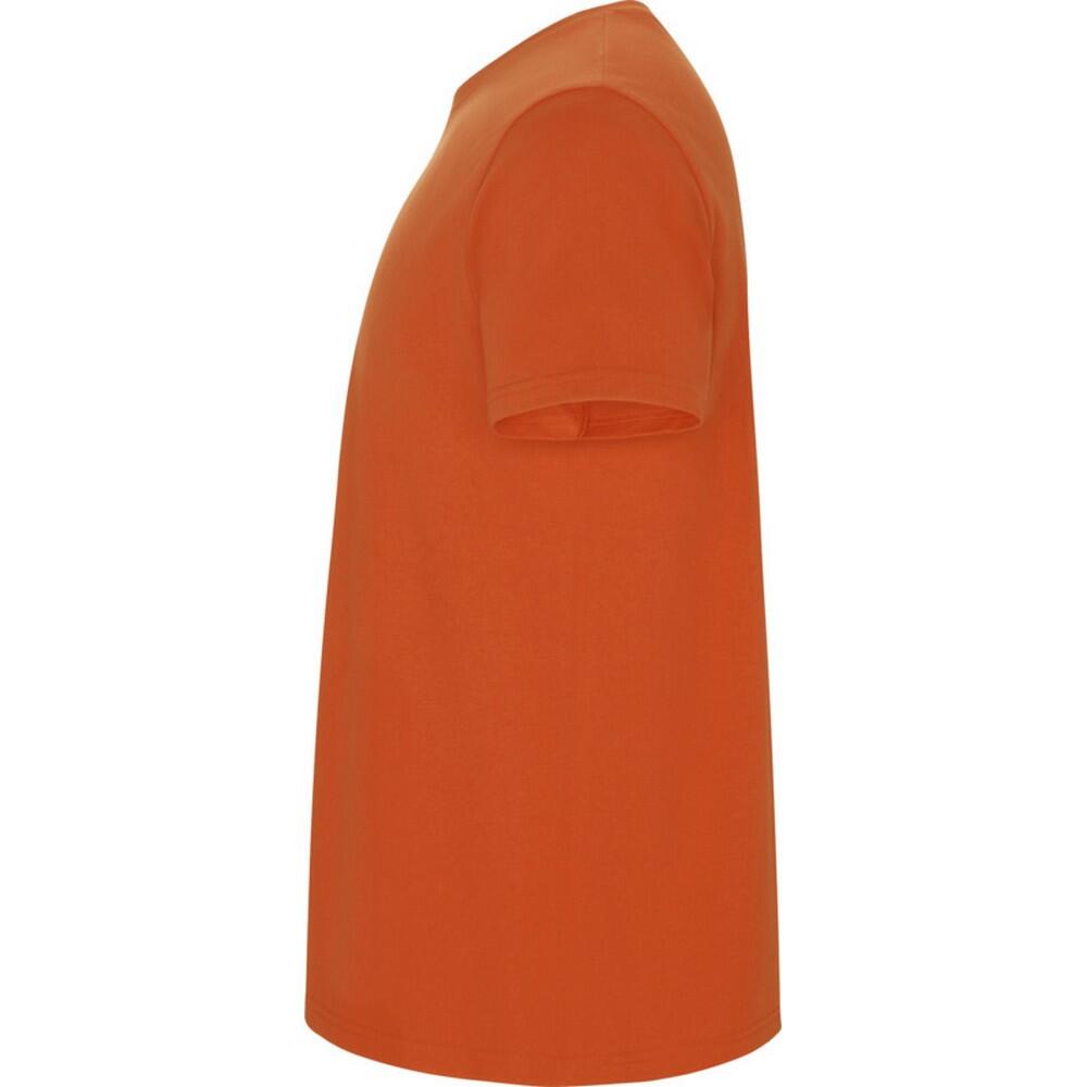 Childrens/Kids Stafford ShortSleeved TShirt (Orange) 4/4