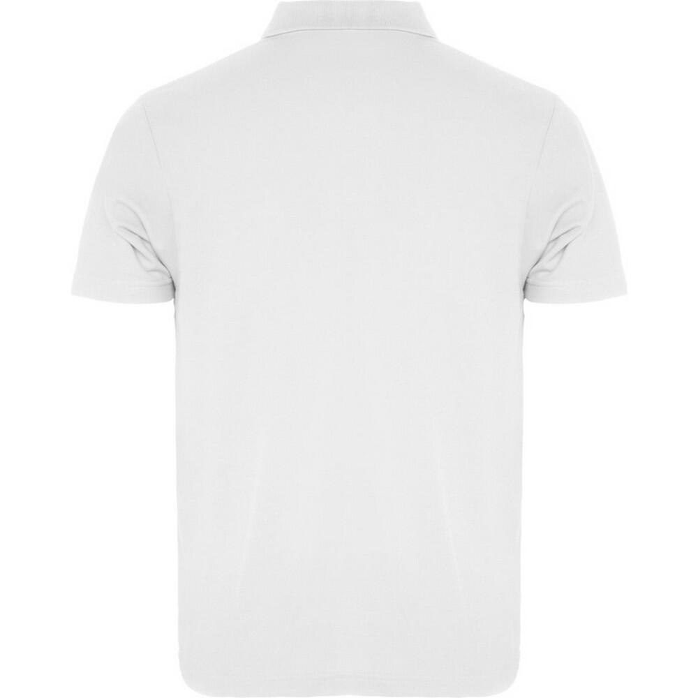 Polo Austral de Manga Corta para Adultos Unisex Blanco 2/4