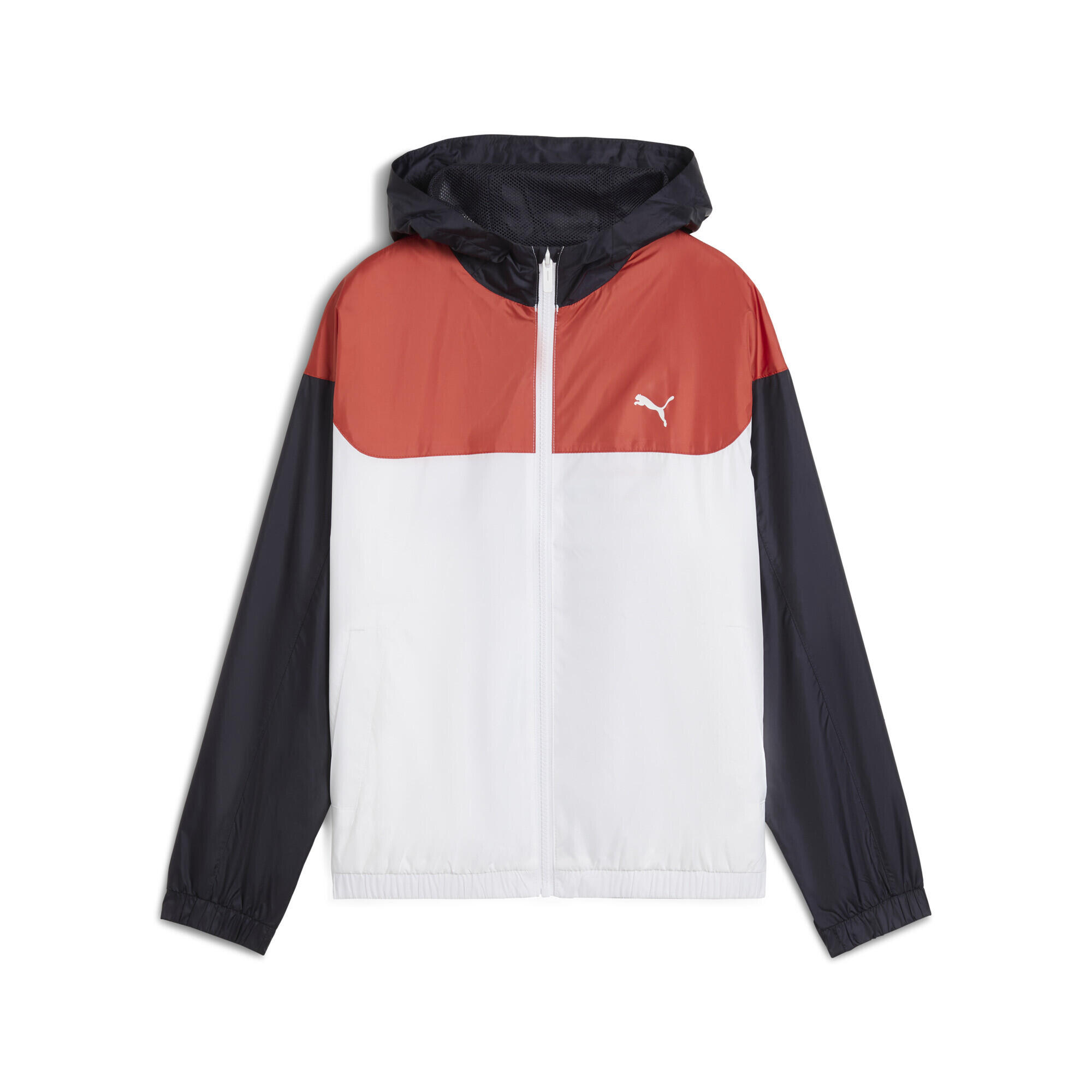 PUMA Windjack met mesh voering voor jongeren PUMA White
