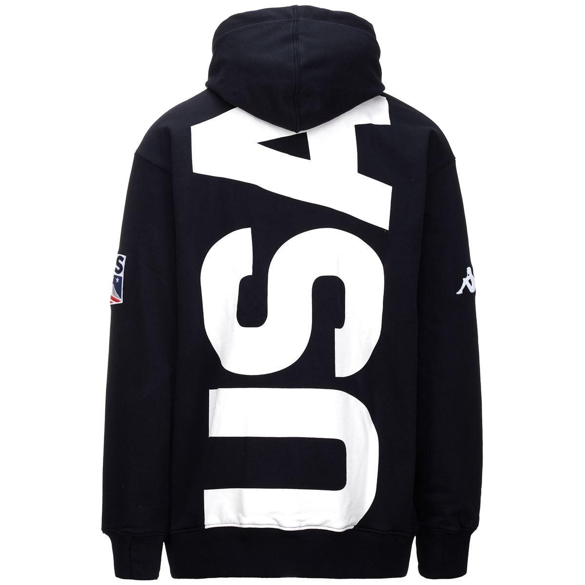 Felpa con zip da uomo donna in cotone blu da snowboard 4/7
