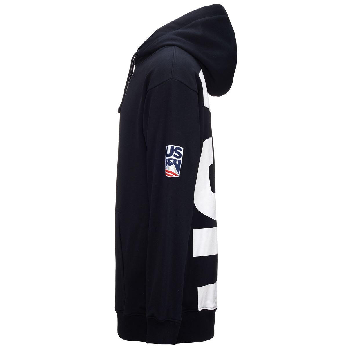 Felpa con zip da uomo donna in cotone blu da snowboard 2/7