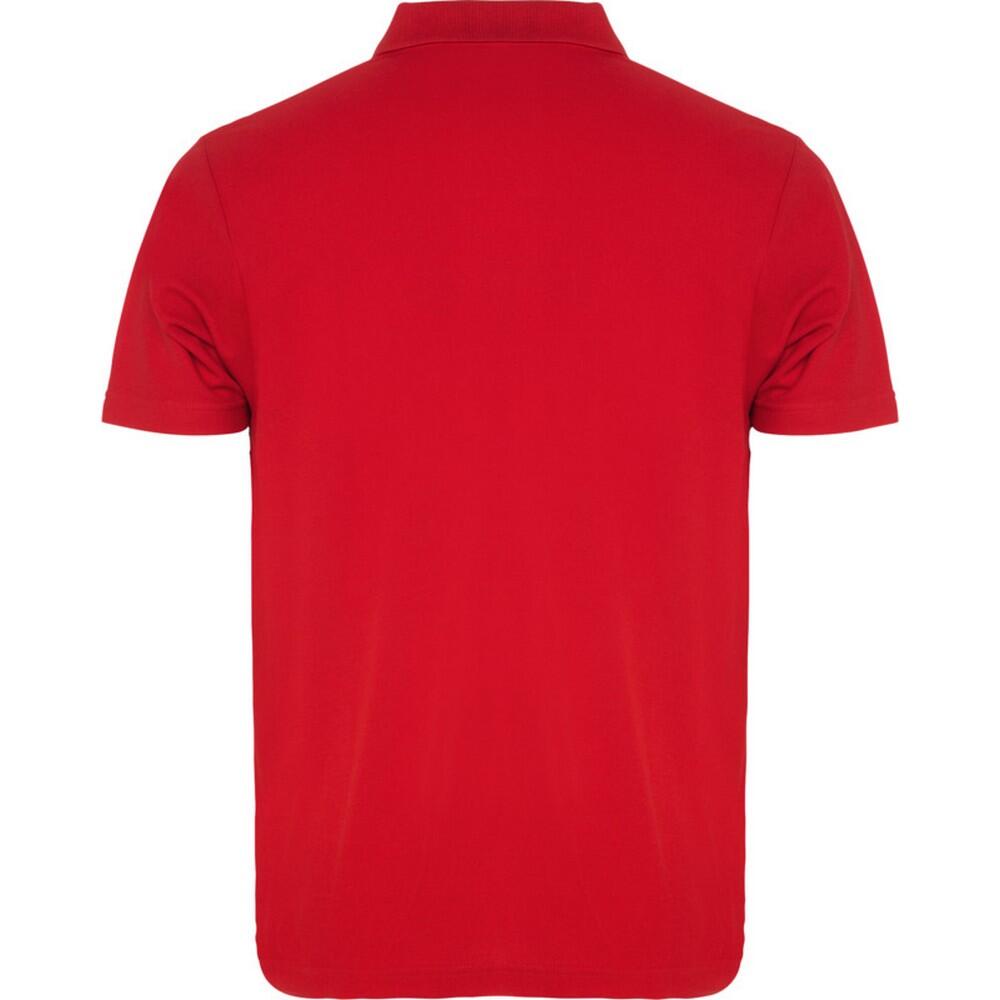 Unisex Austral Austral poloshirt met korte mouwen voor volwassenen (Rood) 2/4
