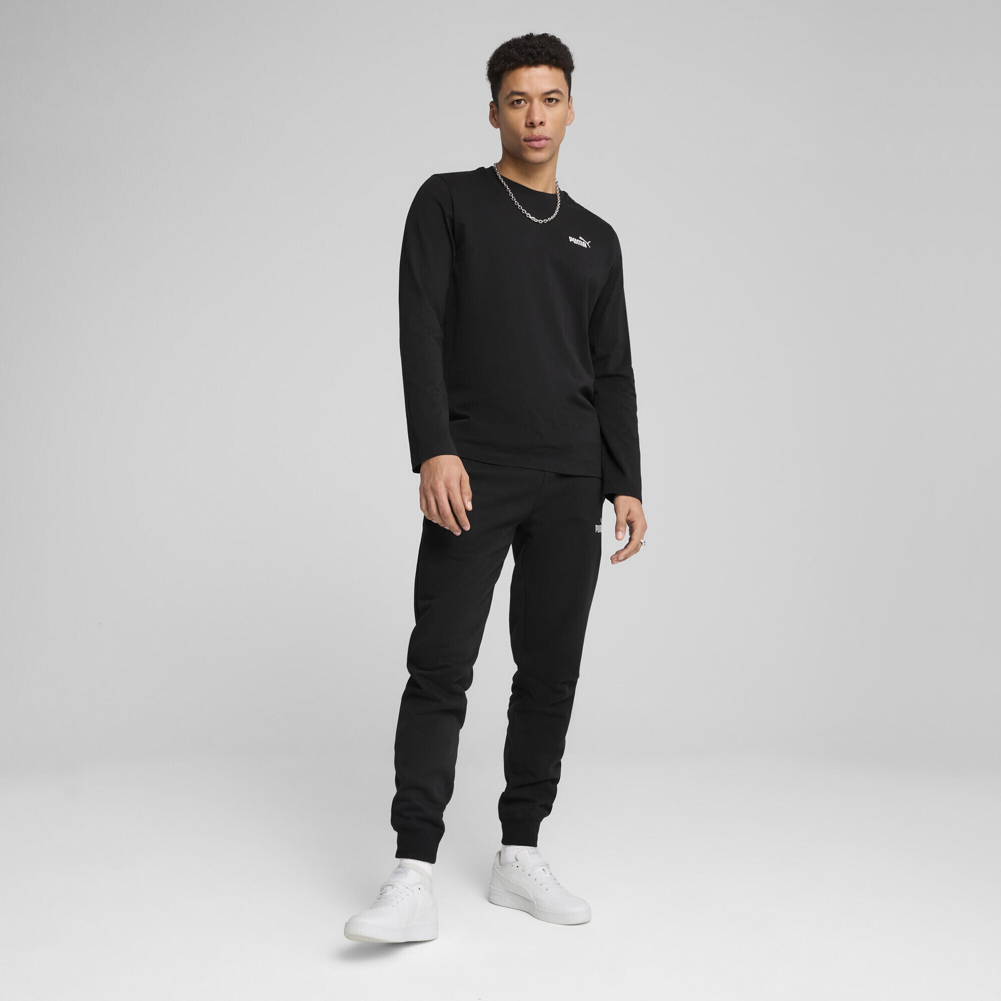 T-shirt à manches longues et logo N° 1 Essentiels Homme PUMA 6/7