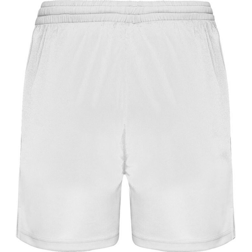Pantalones Cortos Player Deportivo para Adultos Unisex Blanco 2/3