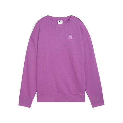 ESS ELEVATED Bequemer Crewneck Damen PUMA No Dye Color Mix