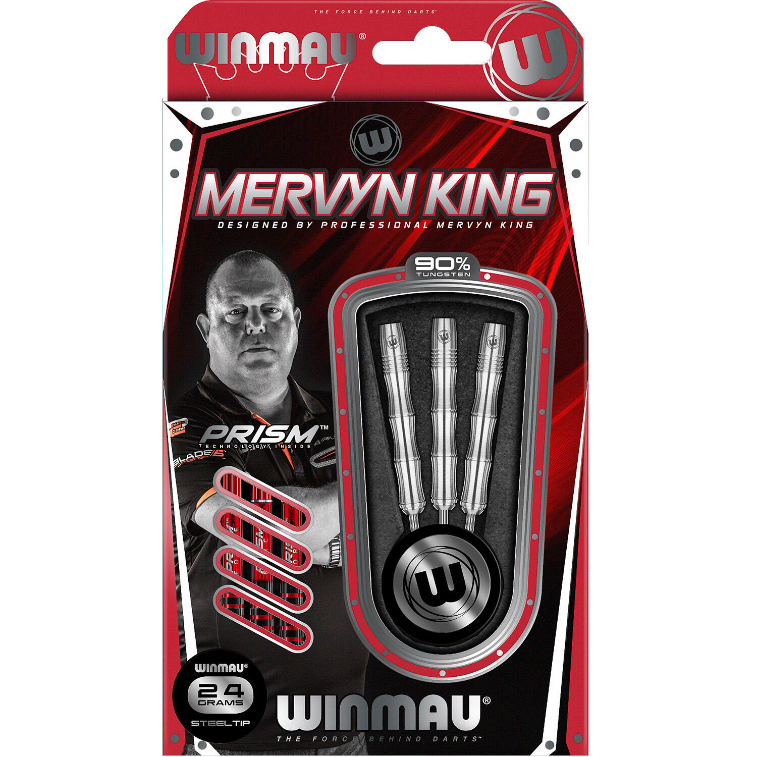 WINMAU Winmau Mervyn King 90% 24 gram