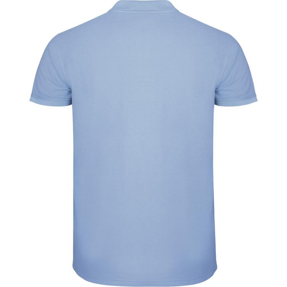 Maglietta Polo Maniche Corte Bambini Roly Star Azzurro 2/4