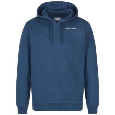 Felpa da uomo in cotone blu da sportivo/a