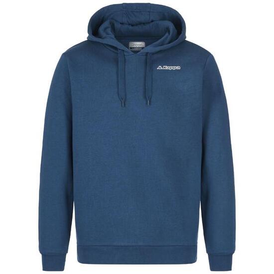 Felpa da uomo in cotone blu da sportivo/a